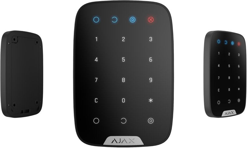 EAN 0856963007316 - Ajax KeyPad Teclado RF Negro imagen 1