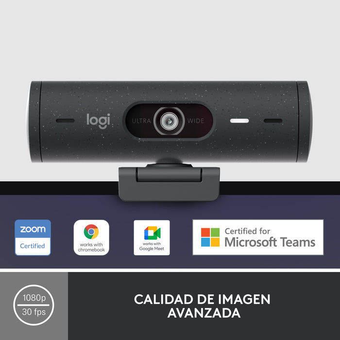 EAN 5099206104914 - Logitech 960-001422 cámara web 4 MP 1920 x 1080 Pixeles USB-C Grafito imagen 9