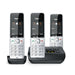 EAN 4250366866659 - Gigaset COMFORT 500A Trio Teléfono DECT/analógico Identificador de llamadas Negro, Plata imagen 3