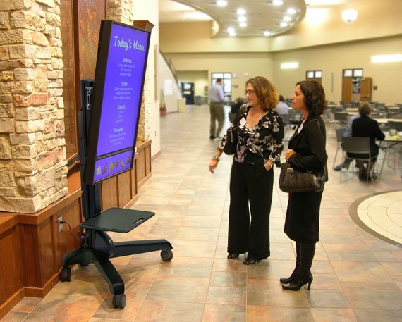 EAN 0698833016154 - Ergotron Neo-Flex Mobile MediaCenter UHD Negro Panel plano Carro multimedia imagen 7