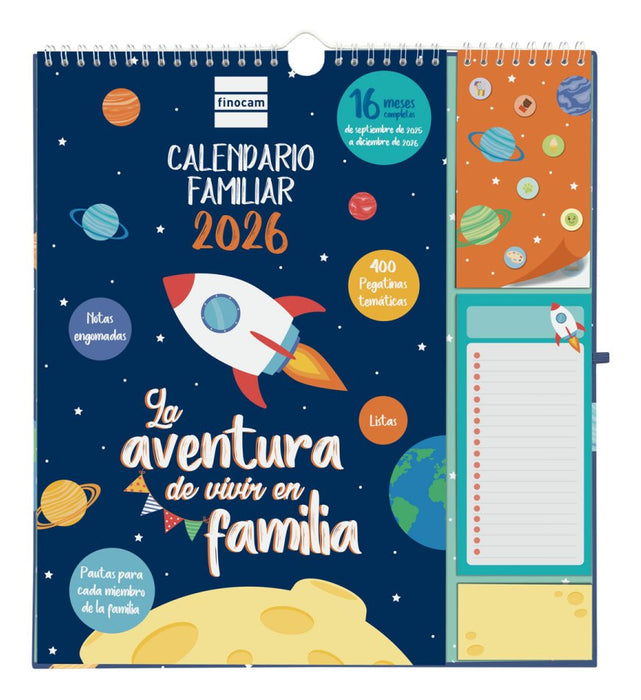 EAN 8422952397106 - Finocam 540220126 calendario Pared imagen 1