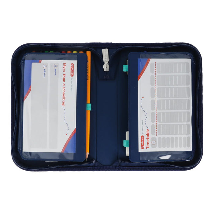 EAN 4008110285481 - Herlitz 50038268 caja de lápices Estuche suave Poliéster Azul imagen 4