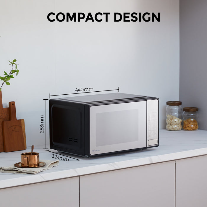 EAN 6944271674123 - Toshiba MM2-EM20PF(MB) microondas Negro Solo microondas Encimera 20 L 800 W imagen 1