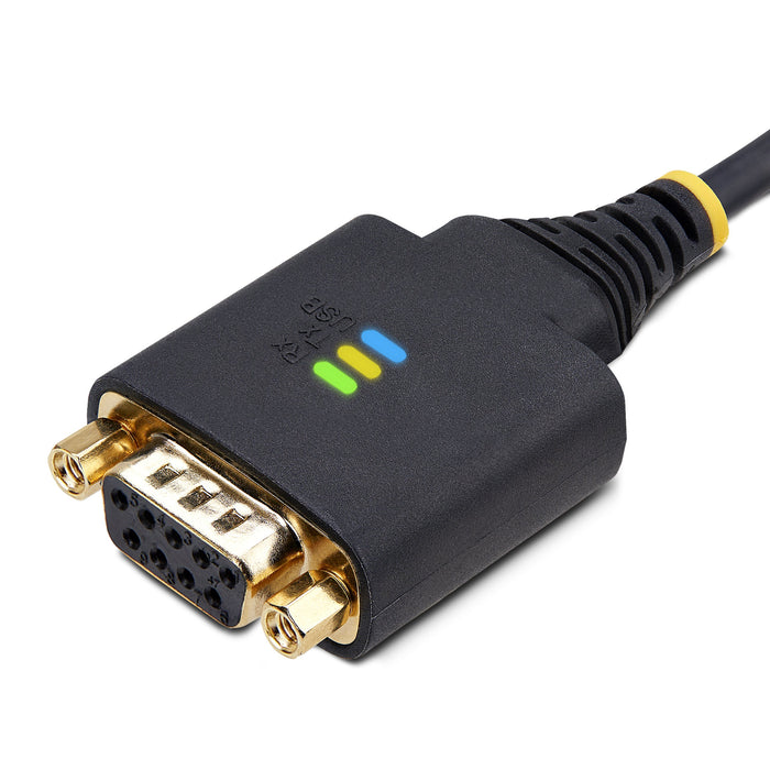 EAN 0065030903240 - StarTech.com 1P6FFCN-USB-SERIAL cable de serie Negro USB tipo A DB-9 imagen 8