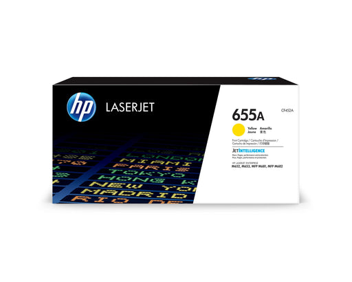 EAN 0889894325433 - HP 655A Yellow Original LaserJet Toner Cartridge cartucho de tóner 1 pieza(s) imagen 1