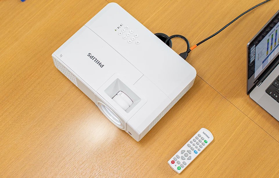 EAN 7640186962551 - Philips ProPix 650 Proyector de alcance estándar 4000 lúmenes ANSI DLP WXGA (1280x800) 3D Blanco imagen 4