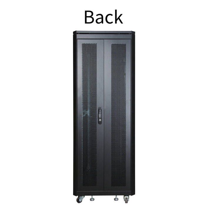 EAN 5420016846488 - LOGON RSL32U61BL armario rack 32U Rack o bastidor independiente Negro imagen 5