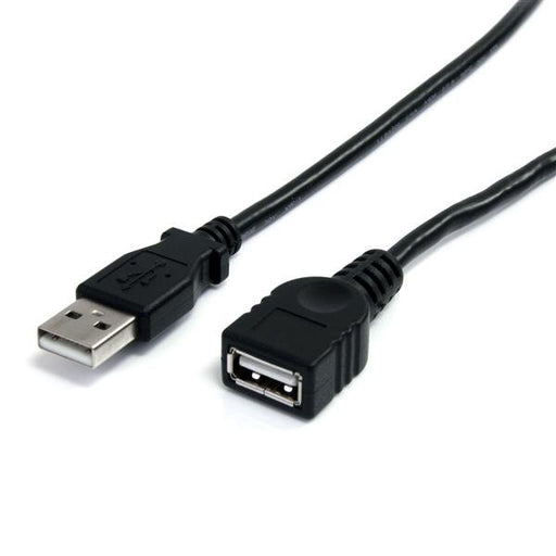 EAN 0065030840897 - StarTech.com USBEXTAA3BK cable USB 0,91 m Negro imagen 1