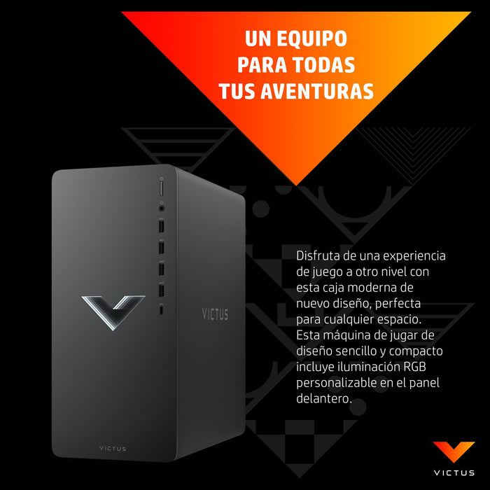 EAN 0196786500459 - Victus by HP 0108ns PC AMD Ryzen™ 5 5600G 16 GB DDR4-SDRAM 512 GB SSD AMD Radeon RX 6400 Windows 11 Home  imagen 14