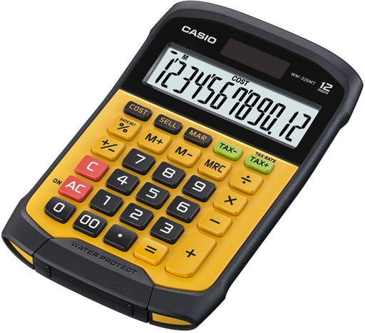 EAN 4549526612664 - Casio WM-320MT calculadora Bolsillo Pantalla de calculadora Negro, Amarillo imagen 1
