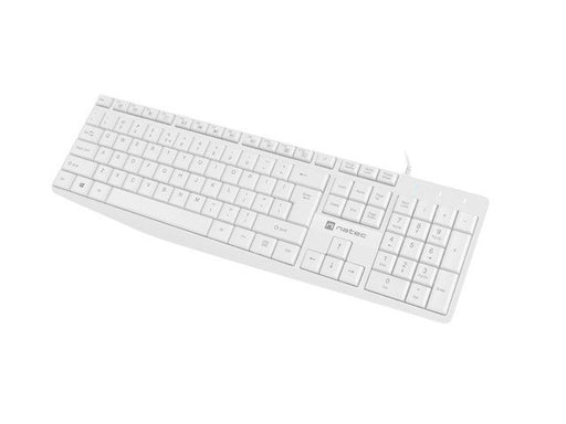 EAN 5901969435405 - NATEC NAUTILUS teclado Hogar / Oficina USB QWERTY Internacional de EE.UU. Blanco imagen 2