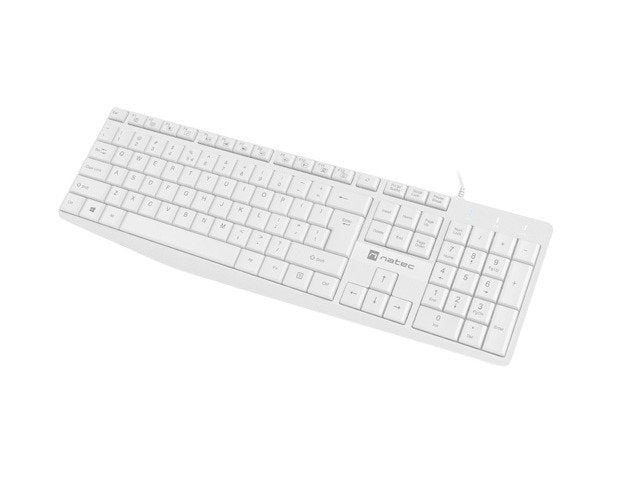 EAN 5901969435405 - NATEC NAUTILUS teclado Hogar / Oficina USB QWERTY Internacional de EE.UU. Blanco imagen 2