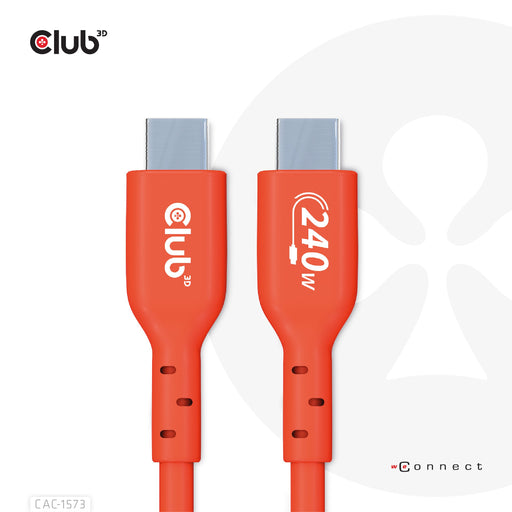 EAN 8719214472306 - CLUB3D CAC-1573 cable USB USB4 Gen 2x2 2 m USB C Rojo imagen 1
