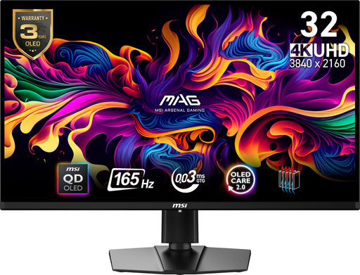 EAN 4711377212250 - MSI MAG 321UP QD-OLED pantalla para PC 80 cm (31.5") 3840 x 2160 Pixeles 4K Ultra HD Negro imagen 1