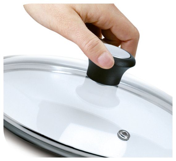 EAN 3168430150867 - Tefal 28097912 tapa Alrededor Negro, Acero, Transparente imagen 2