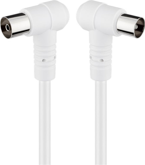 EAN 4040849673542 - Goobay 67354 cable coaxial 2,5 m IEC Blanco imagen 2