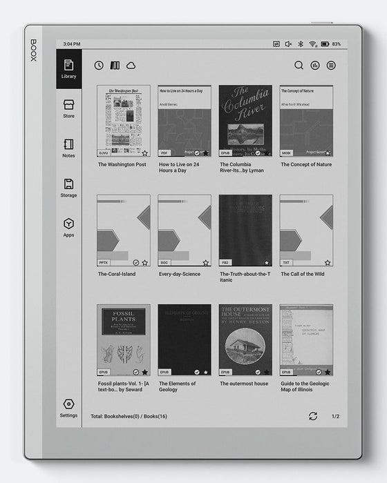 EAN 6949710309574 - Onyx BOOX GO 10.3 64 GB 26,2 cm (10.3") 4 GB Wi-Fi 5 (802.11ac) Android 12 Blanco imagen 2