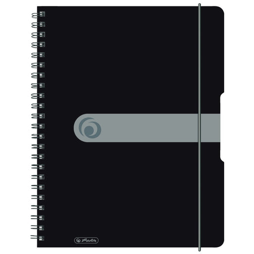 EAN 4008110464435 - Herlitz 11293073 cuaderno y block A4 80 hojas Negro imagen 1