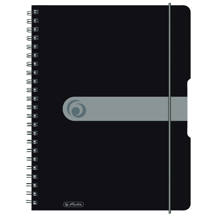 EAN 4008110464435 - Herlitz 11293073 cuaderno y block A4 80 hojas Negro imagen 1
