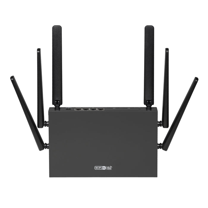 EAN 4717964705488 - Edimax 5G-8649AX router inalámbrico Doble banda (2,4 GHz / 5 GHz) Negro imagen 6