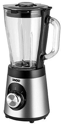 EAN 4011689786259 - Unold Edel 1,5 L Batidora de vaso 500 W Negro, Acero inoxidable, Transparente imagen 1