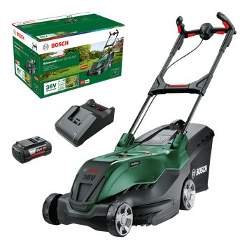 EAN 4059952658018 - Bosch AdvancedRotak Cortacésped de empuje a gasolina Batería Verde imagen 8