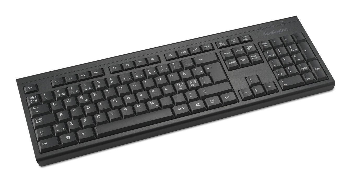 EAN 5028252644112 - Kensington KB150 EQ teclado Oficina RF inalámbrico QWERTY Nórdico Negro imagen 1