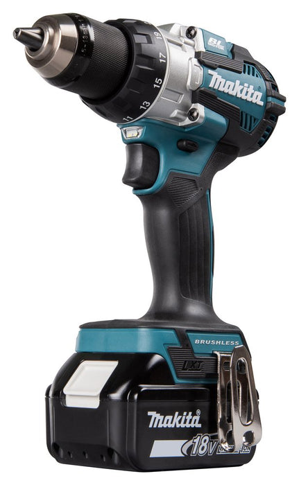 EAN 0088381775663 - Makita DHP489RTJ destornillador eléctrico y llave de impacto 1800 RPM Negro, Azul imagen 10