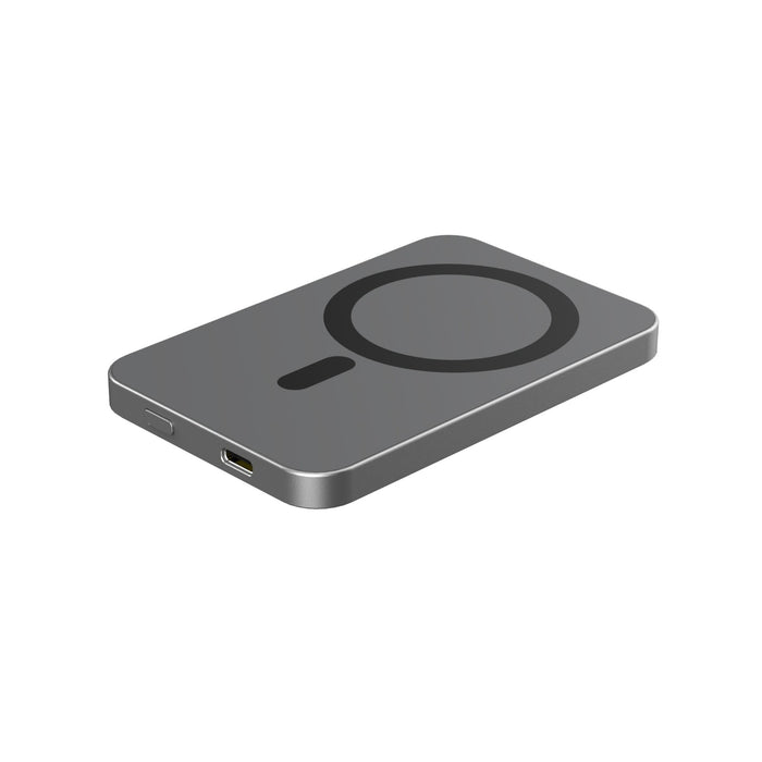 EAN 4040895010926 - RealPower PB-5000 Mag Polímero de litio 5000 mAh Cargador inalámbrico Gris imagen 3