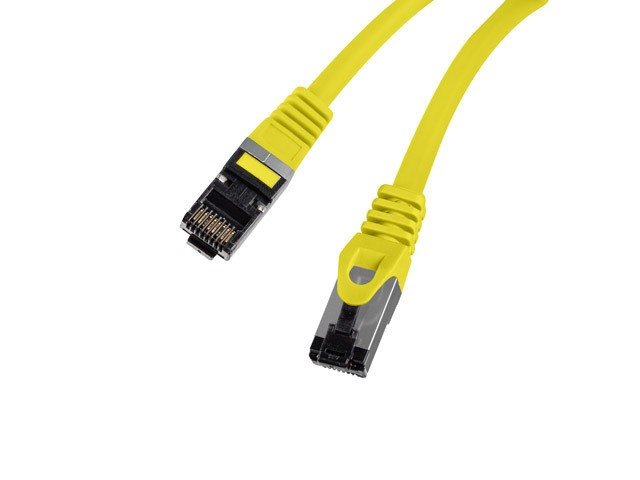 EAN 5901969440454 - Lanberg PCF8-10CU-0100-Y cable de red Amarillo 1 m Cat8.1 S/FTP (S-STP) imagen 3