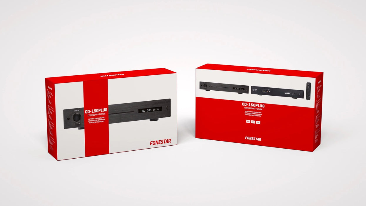 EAN 8422521003032 - Fonestar CD-150PLUS reproductor de CD Reproductor de CD HiFi Negro imagen 5