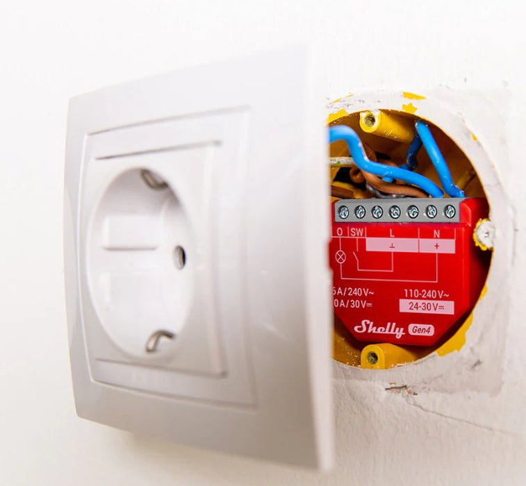 EAN 3800238070717 - Shelly 1PM Gen4 Interruptor inteligente Rojo imagen 4