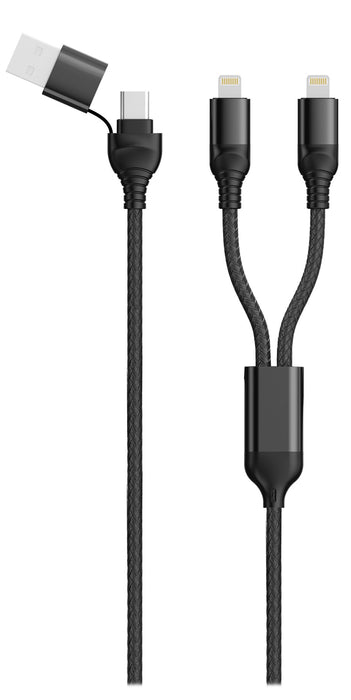 EAN 4010425973656 - 2GO 797365 cable de conector Lightning 1,2 m Negro imagen 1
