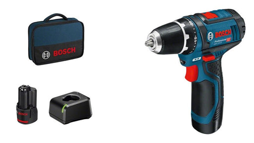 EAN 3165140895248 - Bosch Akku-Bohrschrauber 12 V Li-Ion 1300 RPM Negro, Azul, Rojo imagen 1