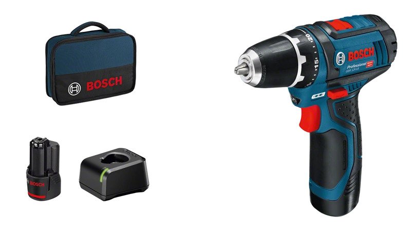 EAN 3165140895248 - Bosch Akku-Bohrschrauber 12 V Li-Ion 1300 RPM Negro, Azul, Rojo imagen 1