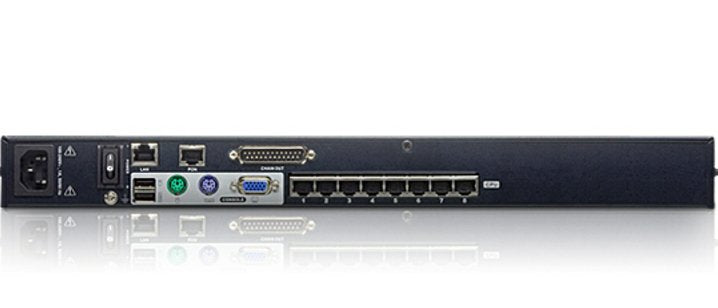 EAN 0672792400377 - ATEN KH1508Ai interruptor KVM Montaje en rack Negro imagen 2