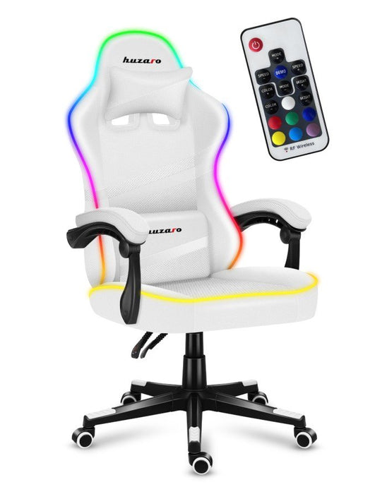 EAN 5903796013184 - Huzaro FORCE 4.4 RGB Silla para videojuegos de PC Asiento (de seguridad) de butaca Blanco imagen 1