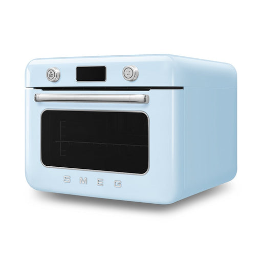 EAN 8017709333874 - Smeg COF01PBEU horno de vapor Pequeño Azul, Acero inoxidable Botones, Giratorio imagen 2