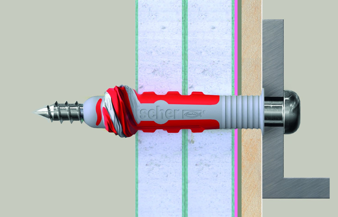 EAN 4048962402711 - Fischer DuoSeal 50 pieza(s) Enchufe de pared 38 mm imagen 3