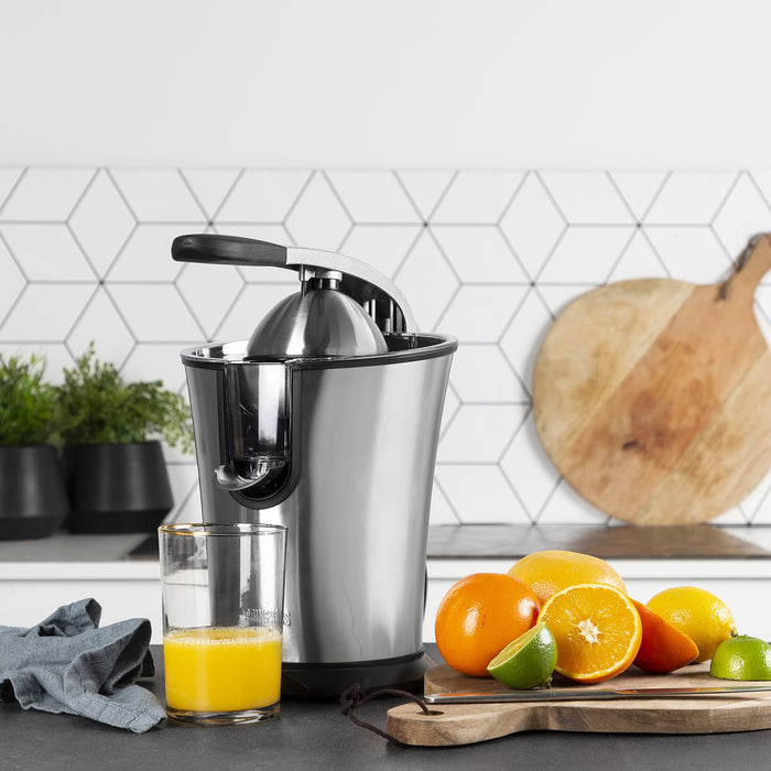 EAN 8713016094445 - Princess 201860 prensa de cítricos eléctricos 300 W Negro, Acero inoxidable imagen 26