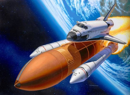 EAN 4009803047362 - Revell Space Shuttle Discovery + Booster Rockets Transbordador espacial Kit de montaje 1:144 imagen 1