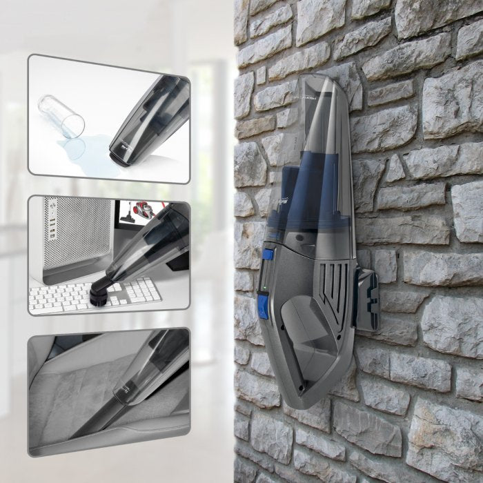 EAN 4006160303407 - ProfiCare PC-AKS 3034 aspiradora de mano Antracita, Azul Sin bolsa imagen 4