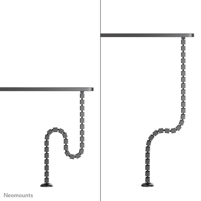 EAN 8721246340089 - Neomounts ADS06-130BL organizador de cables Escritorio Guía para cables Negro 1 pieza(s) imagen 4