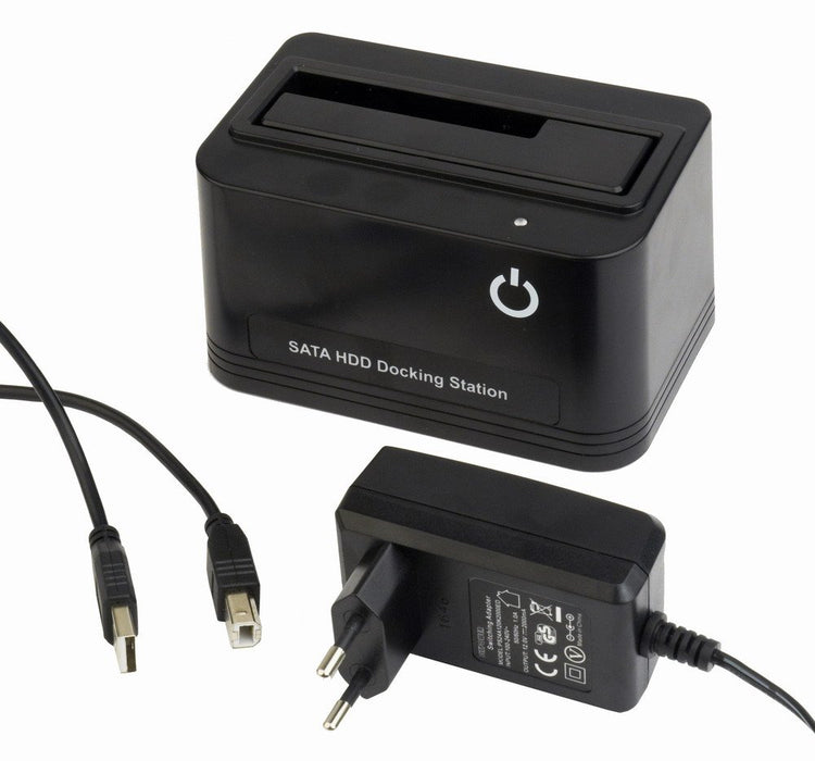 EAN 8716309117302 - Gembird HD32-U2S-5 base de conexión para disco duro USB 2.0 Type-B Negro imagen 2