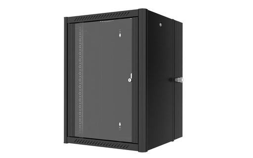 EAN 5715063210604 - Lanview RWP16U45BL-D armario rack 16U Bastidor de pared Negro imagen 1