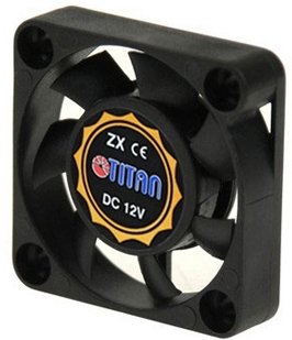 EAN 4260120530191 - Titan TFD-3007M12S sistema de refrigeración para ordenador Carcasa del ordenador Ventilador Negro imagen 1