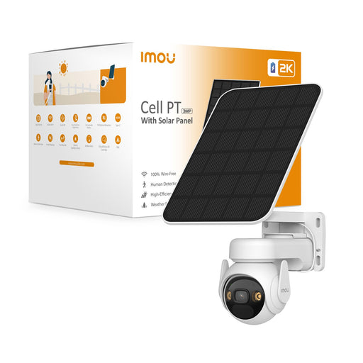 EAN 6976391037793 - Imou Cell PT Solar Kit Almohadilla Cámara de seguridad IP Exterior 2304 x 1296 Pixeles Pared imagen 1