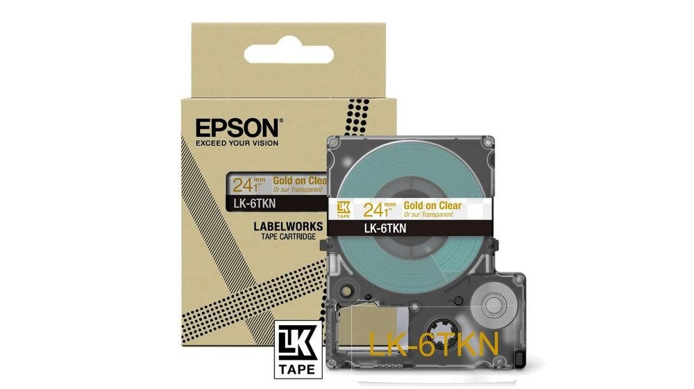 EAN 8715946713878 - Epson LK-6TKN Oro, Transparente imagen 1