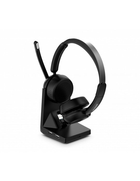 EAN 3760170883021 - Urban Factory MOVEE MAX Auriculares Inalámbrico Diadema Juego USB tipo A Bluetooth Base de carga Negro imagen 5