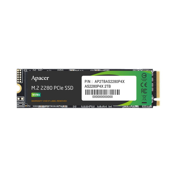 EAN 4712389919748 - Apacer AP512GAS2280P4X-1 unidad de estado sólido 512 GB M.2 PCI Express NVMe 3D NAND imagen 1